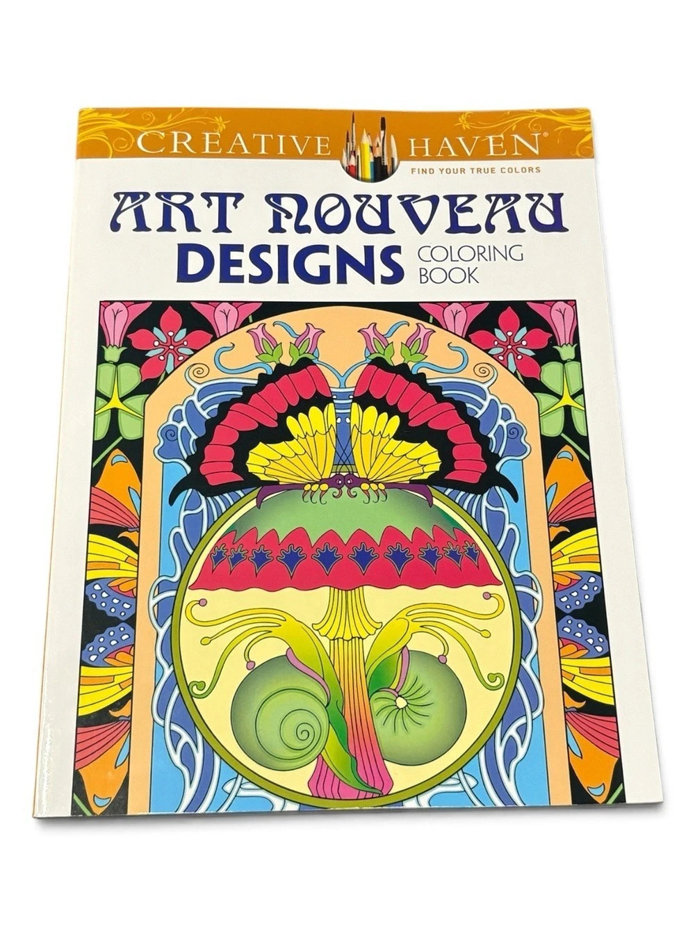 Nouveau Designs Coloring Book Multicolor